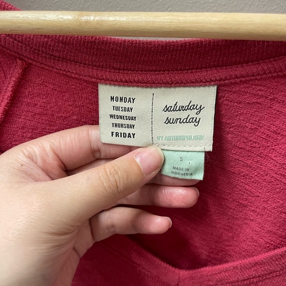 Anthropologie Saturday Sunday Pink Dress - Picture 5 of 7